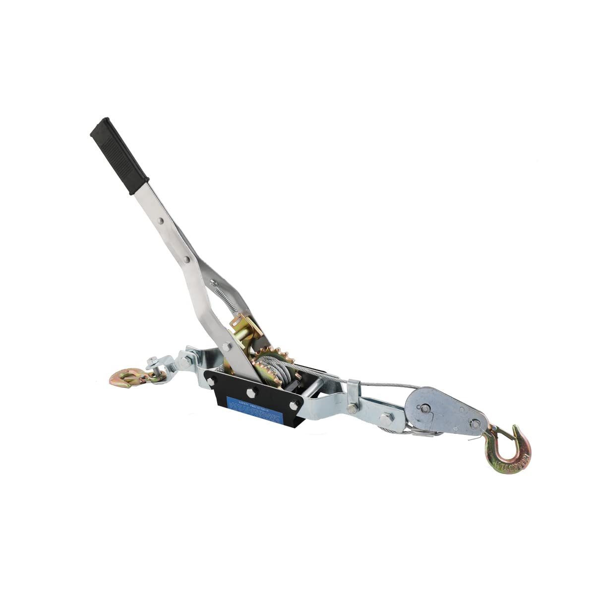 Buy TABOOD 4 Ton Ratchet Rope Puller with Double Hook, Heavy Duty Cable