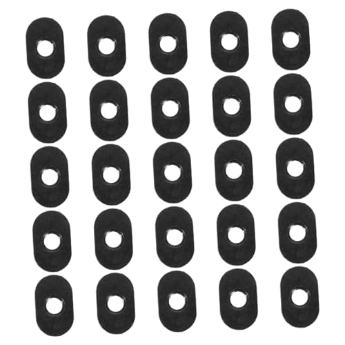 PRETYZOOM 25pcs Simple Nut Block Sliding T- Nut Metal Hardware T-nut T-Nuts T Slot Drop-in Bolts Post-Install T-nut T-Shaped Screw Connection Hardware Fasteners Connector Screws