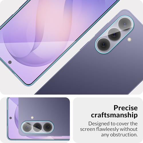 Image of ArmourPro Tempered Glass and Clear Camera Lens Protector for Samsung Galaxy S26, Edge to Edge Screen Guard, Anti-Bubble, Scratch Resistant, Anti-Fingerprint, Installation Kit | Clear
