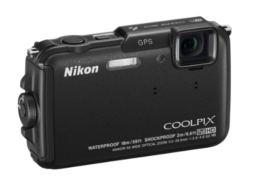 Nikon Coolpix AW110 Appareil photo numérique compact 16 Mpix Ecran 3' Zoom optique 5x Noir