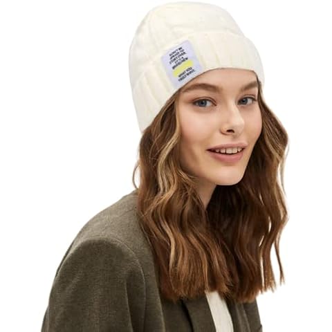 NLAND Gorro Invierno Mujer Twist Suave y Cálido Cover