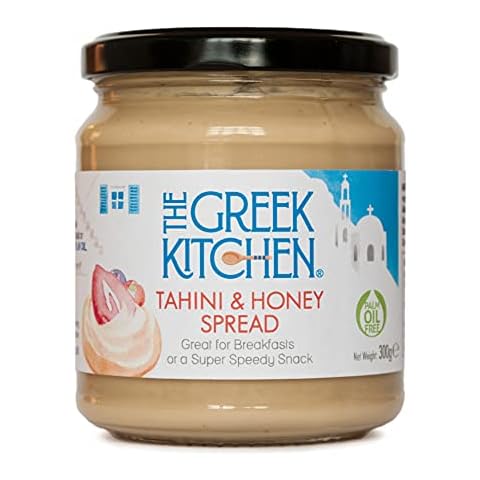The Greek Kitchen Tahini & Honey Spread - Protein Rich, Palm Oil Free, No Added Sugar, 300 g Cover