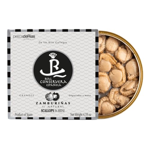 Conservas Real Conservera Española Zamburiñas al Natural 120 gr