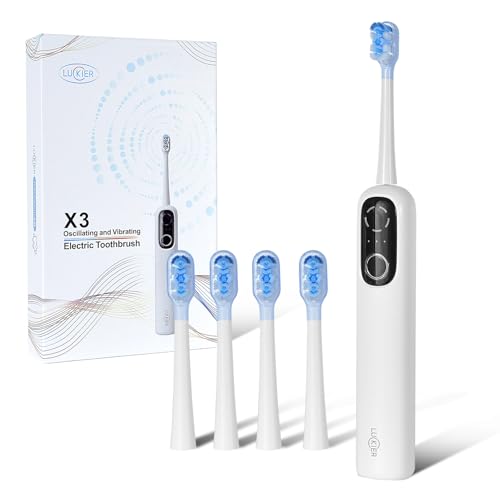 Cepillo de dientes eléctrico de viaje impermeable IPX7 con 5 modos y carga Tipo C