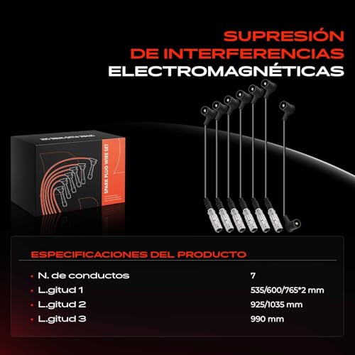 Evite fallos de chispa con el juego de cables de encendido Frankberg para 300E y 260E 4