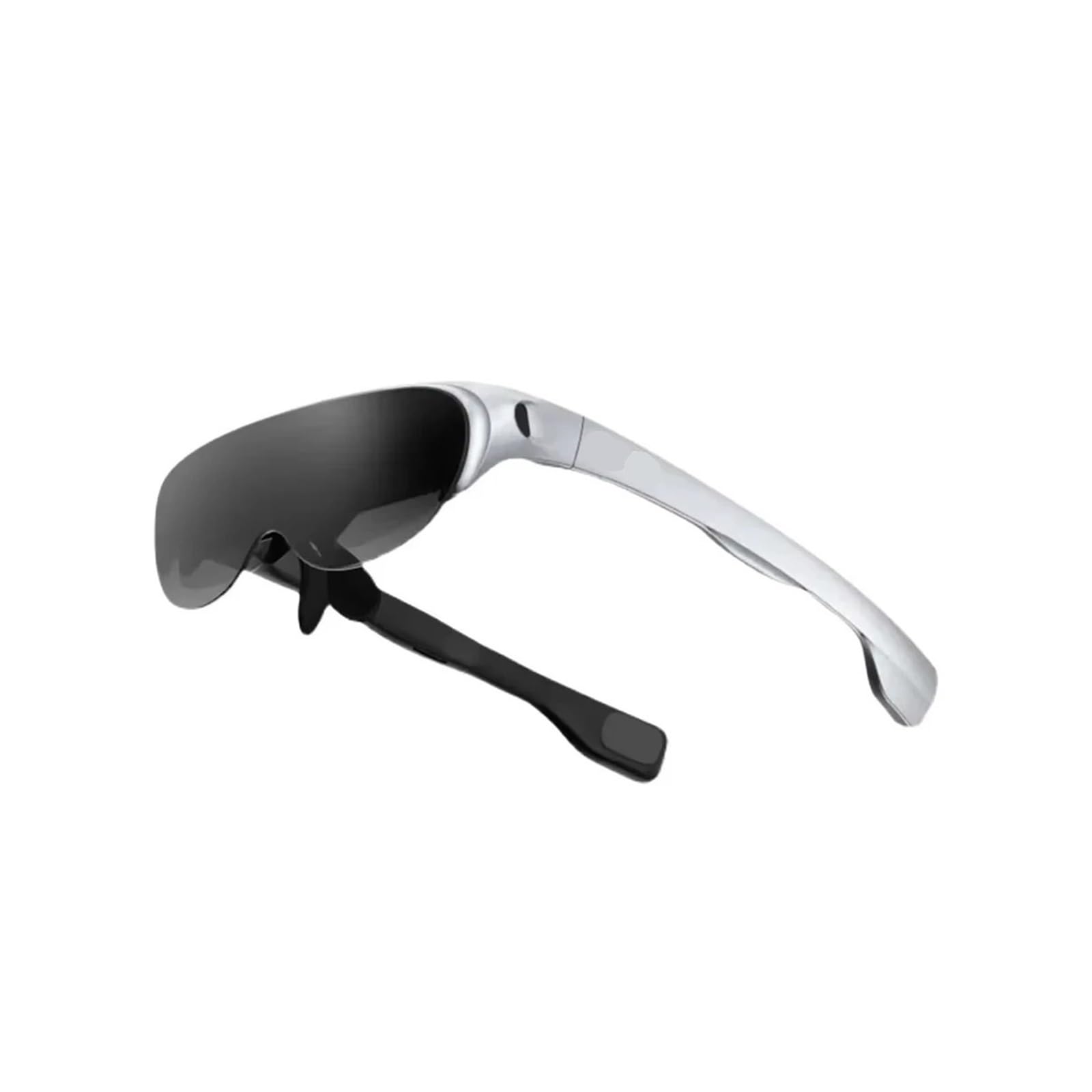 3D AR Glasses Foldable VR Smart Glasses 1080P OLED 120-inch Screen Dual Screen Home Theater Viewing Device(Black)