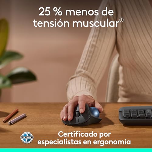 Miniatura 4 de Logitech Ergo M575S ratón con trackball inalámbrico