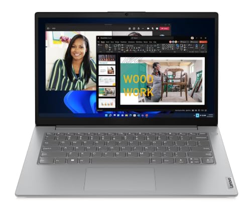 Image of Lenovo 14 (2026), AMD Ryzen 5 Quad Core 7520U - (8 GB LPDDR5 /512 GB SSD /AMD Radeon Graphics /Windows 11 Pro) Thin and Light Business Laptop /14.0 inch FHD Display /Arctic Grey /1.4 kg /MS Office 2024