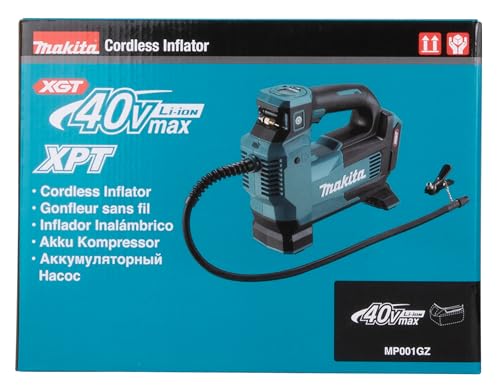 Gonfleur sans fil 40V XGT (produit seul) 11,1 bars - MAKITA MP001GZ