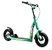 STAR SCOOTER Kinder Tret Roller ab 5 Jahre | City Kick Scooter Luftreifen Höhenverstellbar 10 Zoll New Gen | Grün