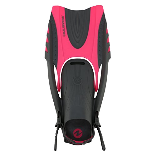 U.s. Divers Pro Lx+ Snorkel Set With Starbuck Iii Lx Purge Mask, Gun Metal Pink, Small/Medium #TOP4