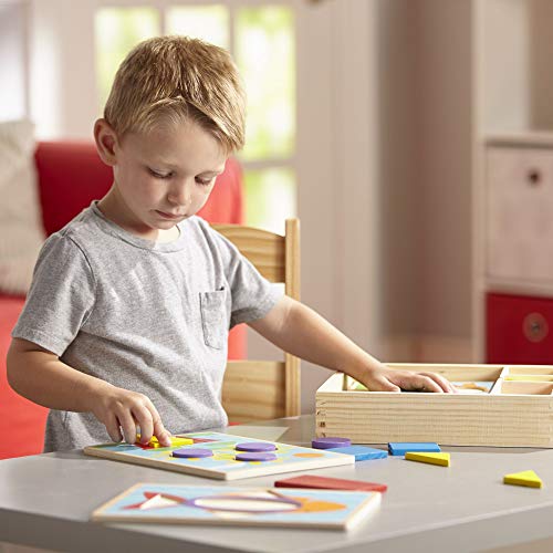Melissa & Doug Blocchi di Base con Motivi