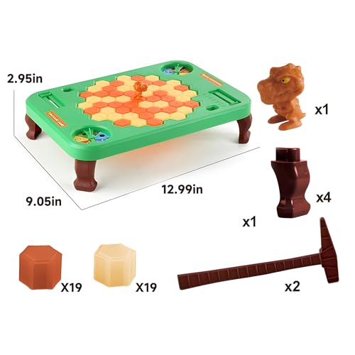 Juego de Mesa Ice Break Save Dinosaur para Niños miniatura 6