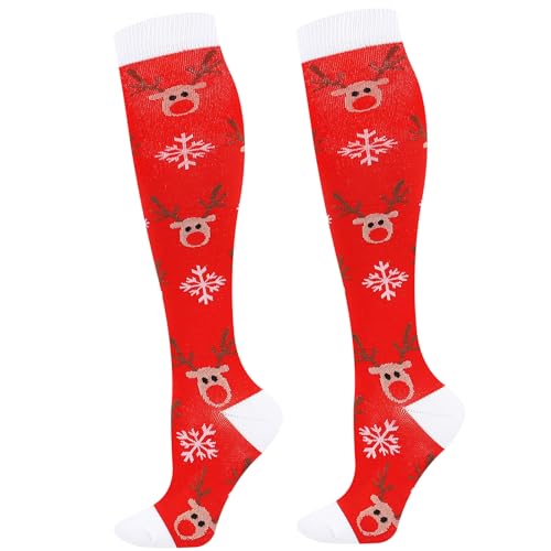 Junely Christmas Knee High Socks