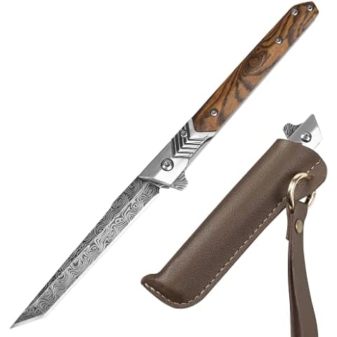 ITOKEY Tanto Folding Knife for Men Cover