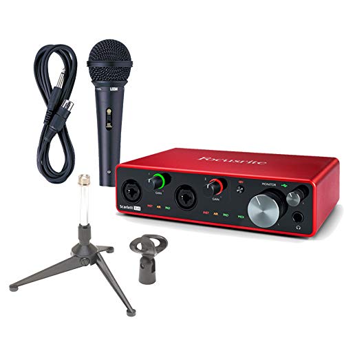 Amazon.co.jp: Focusrite Scarlett 4i4 3rd gen かんたん配信