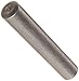 18-8 Stainless Steel Taper Pin, Plain Finish, Meets ASME B18.8.2, Standard Tolerance, 2/0 Pin Size, 0.141" Large End Diameter, 0.125" Small End Diameter, 3/4" Length (Pack of 10)