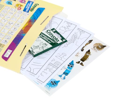 Crayola Retired Colors Coloring & Activity Set, Retired Crayons & Stickers, 32 Pgs, Gift for Kids Ages 3+ - image 6