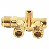 Remplacement pour les anciennes valves : ce connecteur de compresseur d'air essentiel fabriqué en alliage de zinc et en cuivre offre une solution parfaite pour remplacer les clapets anti-retour obsolètes, améliorant la fonctionnalité.