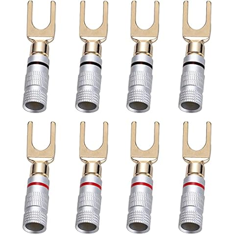 Greluma 8 Piezas Conector en Y de Oro de 24 Quilates Cover