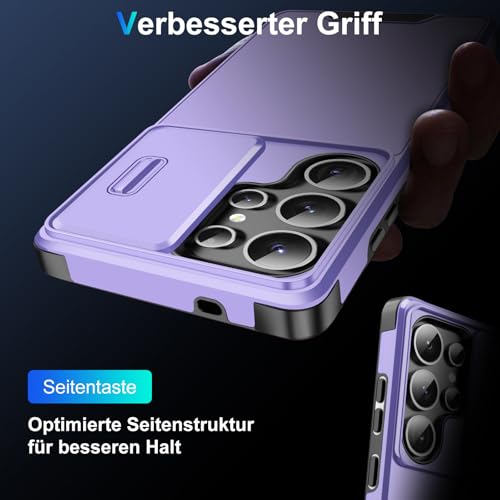 Coque Samsung S24 Ultra résistante aux chocs avec cache objectif - 6