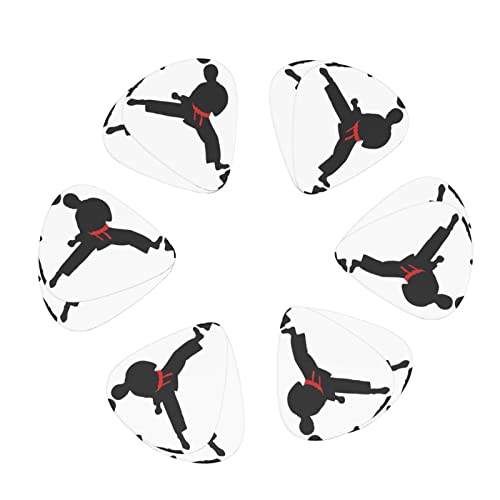 Ensemble de 12 médiators de guitare de couleur de ceinture modifiable Karate Boy pour guitare acoustique, guitare… - Les Beatles, Paul McCartney, John Lennon, RIngo Starr, George Harrison Ensemble de 12 médiators de guitare de couleur de ceinture modifiable Karate Boy pour guitare acoustique, guitare… – Image 3
