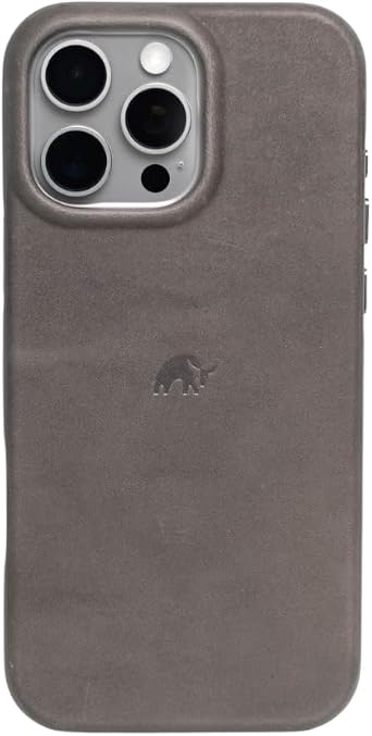 Bullstrap Flex Leather Case w/ TPU Corner Protection for iPhone 15 Pro Max