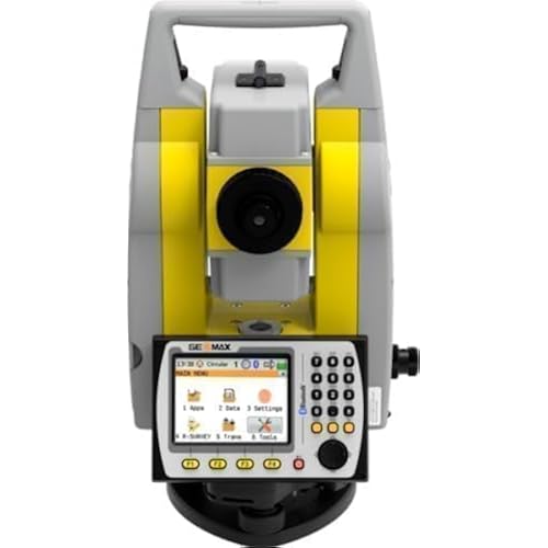 Zoom50 Professional Total Station, 5 Second Accuracy, Electronic Display, Yellow