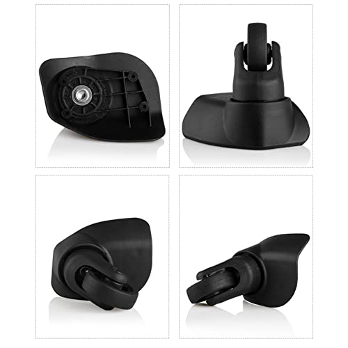 Luggage Wheels,Universal Luggage Casters,1 Pair Luggage Wheel Replacement Spare Spinner Caster for Suitcase Wheel Repair (W021)3