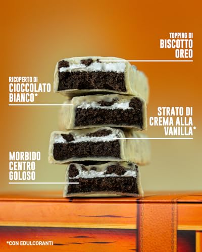 Grenade Barretta Proteica A Basso Contenuto Di Carboidrati - Oreo White, 12 X 60 G - 5