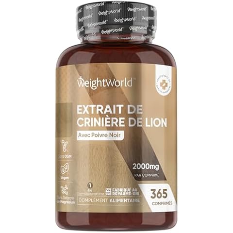 WeightWorld Lion's Mane 2000 mg Cover