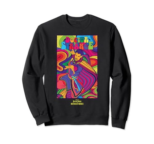 Sweatshirt Marvel Doctor Strange rétro aux finitions soignées et coton lourd
