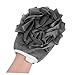 EXQUIMEUBLE 4Pcs Shower Balls Exfoliating Gloves Dual Sided Bathing Scrubbers for Deep Skin Cleanse Soft Durable Bath Gloves Grey for All Skin Types
