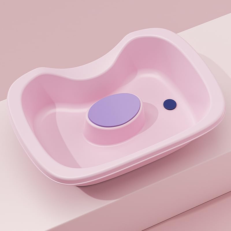Shampoo Basin for Kids - Hair Washing Basin for Children,Teens,Pregnant Woman With Neck Support, Portable Shampoo Bowl for use In Bed,on Bathtub,On Floor,or Sink Trays (Pink)