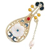 Beaupretty Broche Luth Musicale Épingle à Vêtements Cadeau Musical Broche Mode Femme Bijoux Femme