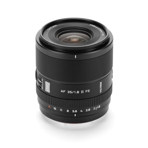 Image of VILTROX 35mm F1.8 II EVO FE APO Lens for Sony E, Full Frame Large Aperture Prime Autofocus Lens for Sony E-Mount Cameras A7IV ZV-E1 A7CII A7RV FX3 A7SIII A7CR A7III A7C A1 A7RIV A9 A9II A7RIII ZV-E10