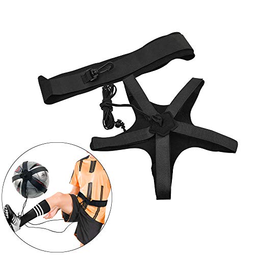 INHEMI Football Trainer Banda Elástica, Entrenamiento de Fútbol Soccer Skill Trainer Kit for Kids,Ayuda a la Formación Futbolística