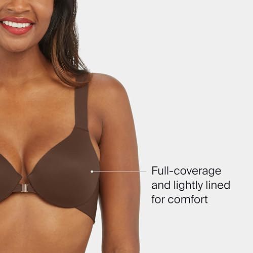Image of SPANXsmooth Bra-Llelujah Lightly Lined Full Coverage - T-Shirt Bra - Front Closure - Smart Stretch Straps