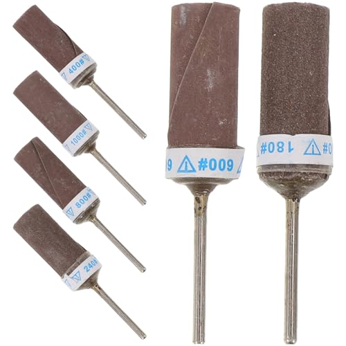 PLAFOPE 6 Piezas kit de lijado papel de lija para pulir Accesorios de herramientas rotativas accesorio de amoladora