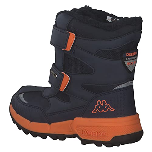 Kappa Boy's CEKIS TEX K Winter Boots, Navy Orange, 13 Little Kid3