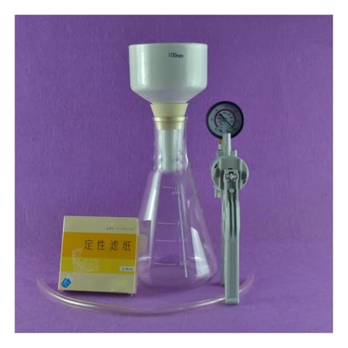 Kit de filtration Buchner fournitures de laboratoire et entonnoir sous vide