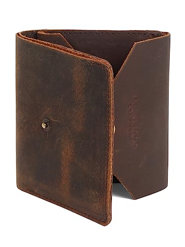 Image of TEAKWOOD LEATHERS Wallet for Men I Handcrafted I Multiple Credit /Debit Card Slots