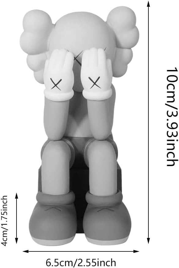 LGWJHCY K-AWS Sit Model Art Action Figure, Creative Cartoon