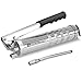 Powerbuilt Heavy Duty Lightweight Lever Action Grease Gun 10,000psi - 648940, Silver