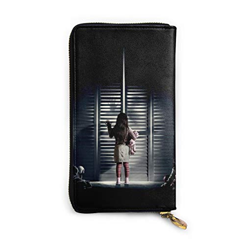 Preisvergleich Produktbild Poltergeist Geldbörse RFID-blockierend, Echtleder, mit Reißverschluss, Kartenhalter, Organizer