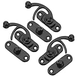 Design rétro élégant : Ce verrou décoratif vintage apporte une touche classique et raffinée à vos projets, parfait pour sublimer les boîtes en bois, coffrets et meubles anciens avec style authentique et intemporel