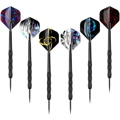 image for Accmor Metal Tip Darts, Steel Tip Darts, Professional Metal Darts, Dar