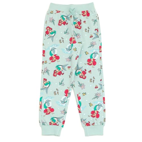 Image of Disney Girls Fleece Sweatshirt and Jogger Pants Outfit Set Newborn to Big Kid Sizes (Newborn - 14-16)
