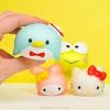 Hamee SquiSHU Sanrio Hello Kitty and Friends Squishy Toy - [Pull Stretchy Dough Fidget Sensory Toy] [Soft Squeeze Ball] Relaxing Fun Gift for Kids, Adults - Tuxedosam