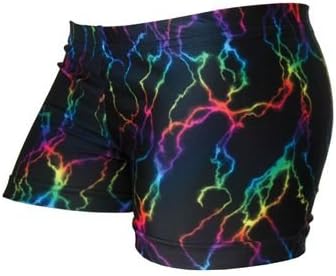 Gem Sports Lightning Volleyball Spandex Shorts - SIZE: Small